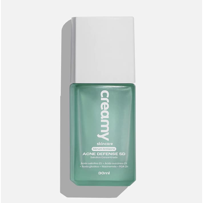 Sérum Antiacne Acne Defense 5D Salicilico Concentrado 30ml - Creamy Skincare Espinha Rosto