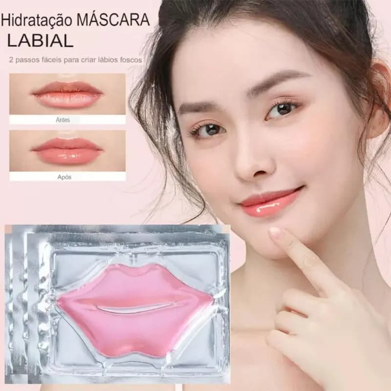 Kit 3/5/10 Máscara Labial Adesiva Mel Efeito Hidratante Patch para Lábios-YoyoMaquiAmor