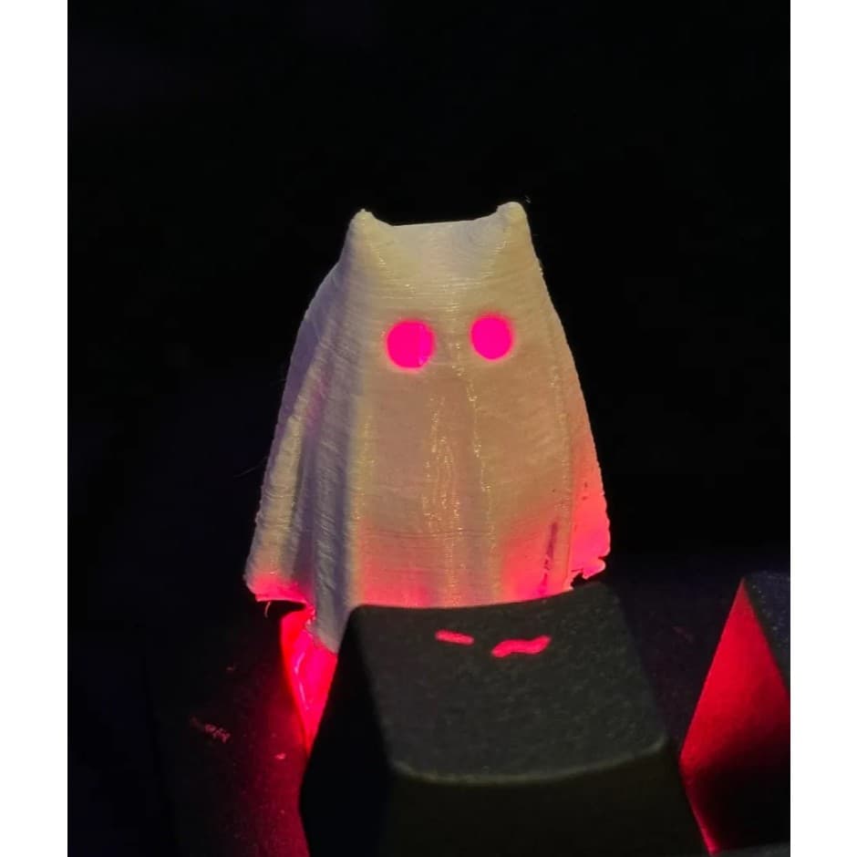Keycap Capa Tecla Teclado Mecânico Acessório Gamer Gatinho Fantasma Baby Yoda Pikachu Patinho