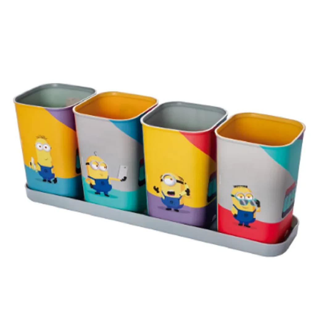 CASA E DECORAÇÃO PORTA LAPÍS E CANETAS PERSONAGEM REF 94