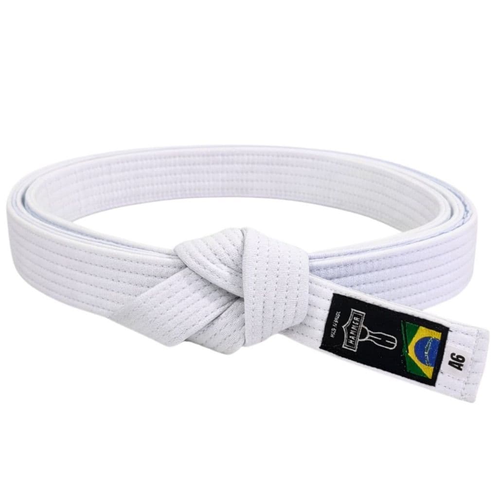 Faixa Jiu-Jitsu Sem Fita Algodão Premium Alta Durabilidade para Treino Diário