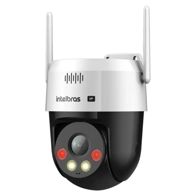 Câmera Mini Speed Dome Wi-Fi Intelbras VIPW 1300 MINI SD Infravermelho Full Color 3MP c/ Autotracking de Pessoas