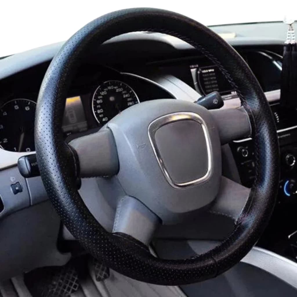 Capa de Volante Couro Ecológico Universal  Costurada Antiderrapante Carro