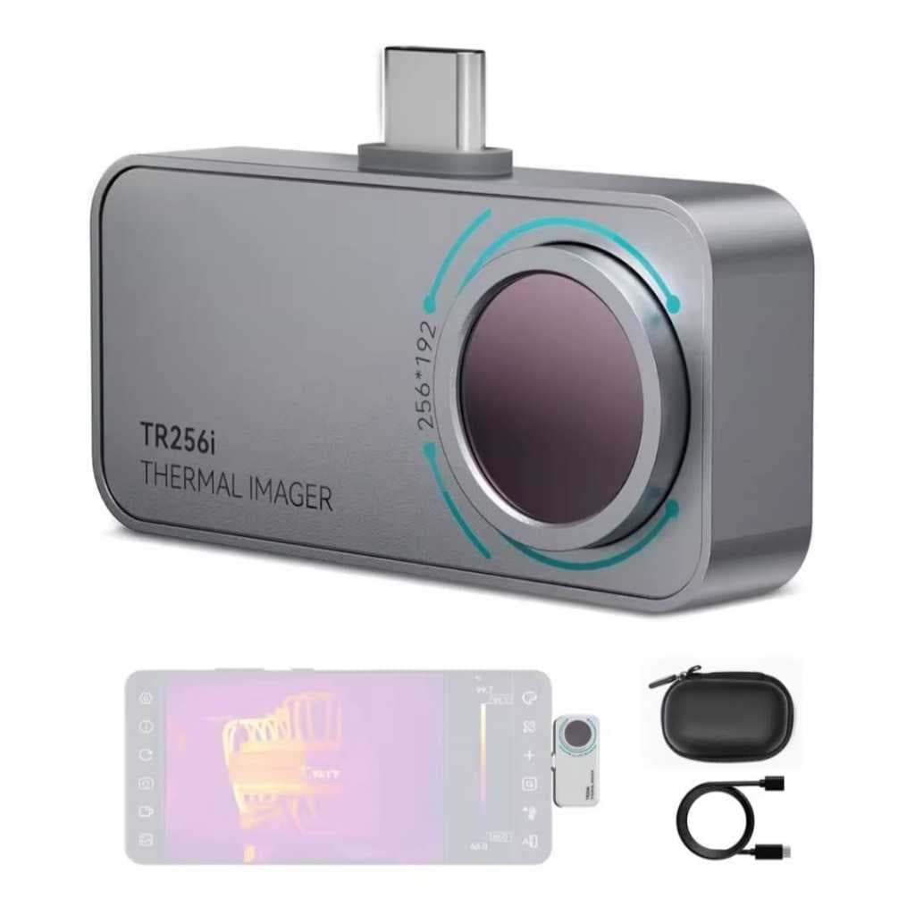 Câmera Térmica Infravermelho Milessey Tr256i Para Celular