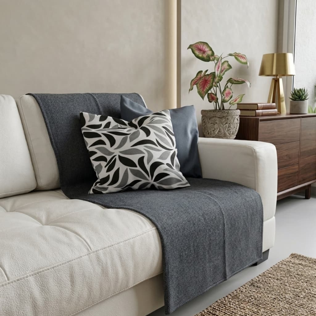 Mantas Decorativas para Sofá e Cama 240x180cm Confortáveis Elegantes Macia Higiênicas Varias Cores Fáceis de Lavar