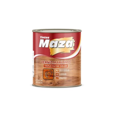Verniz Marítimo 225ml Triplo Filtro Solar Maza - Cores