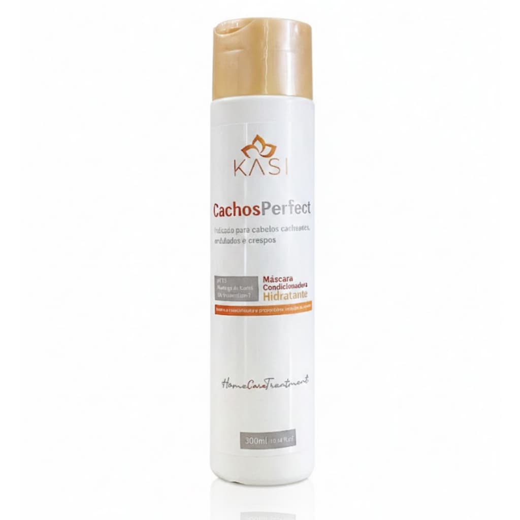 Condicionador Cachos Perfect Kasi 300ml | Hidratação, Maciez, Desembaraço e Controle do Frizz
