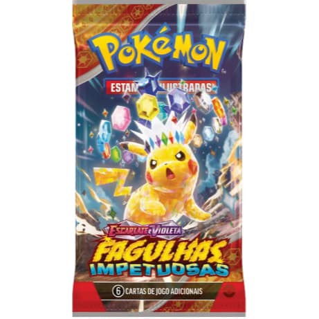 Pokémon Booster Avulso Fagulhas Impetuosas Copag Pt-br