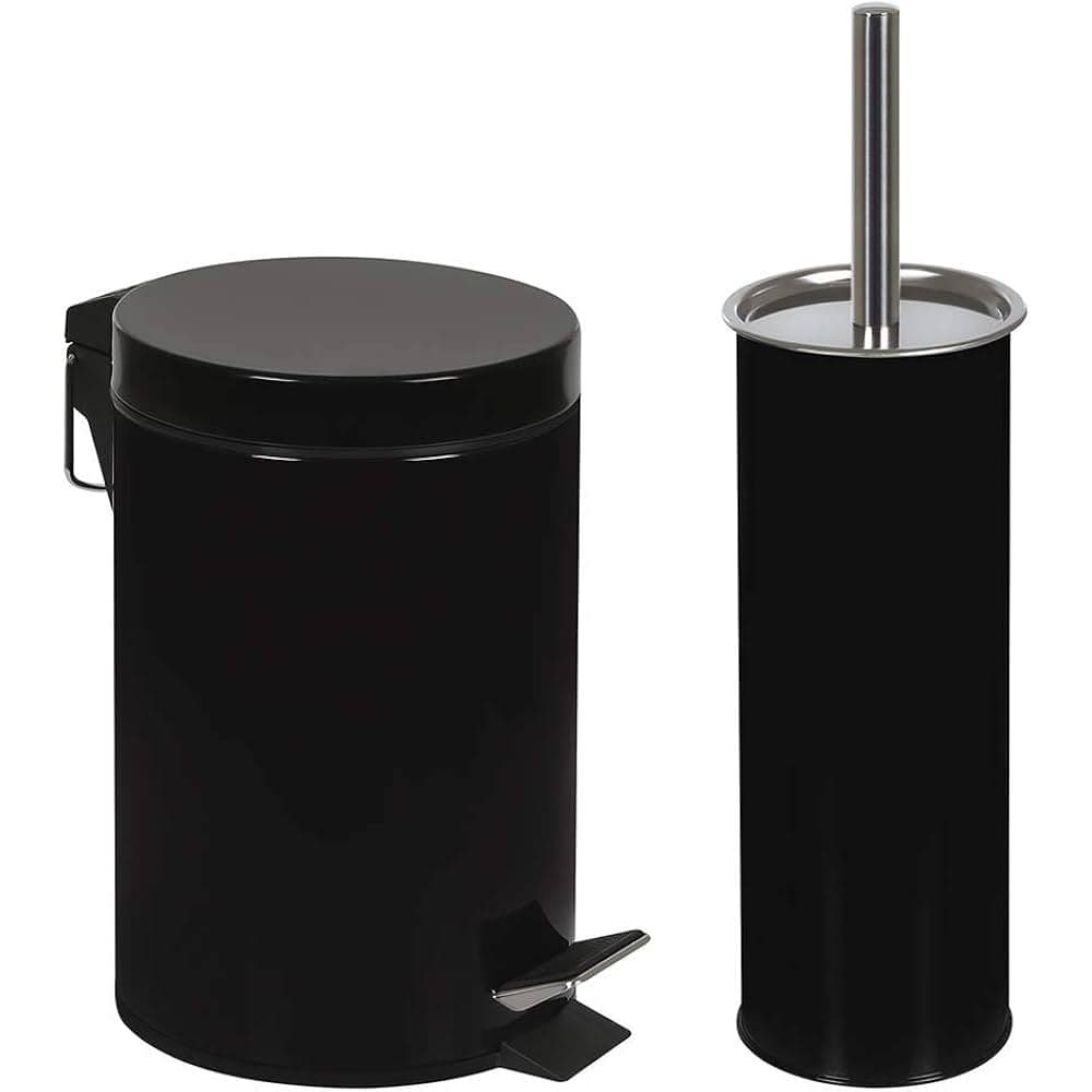 Lixeira kit preto mor
