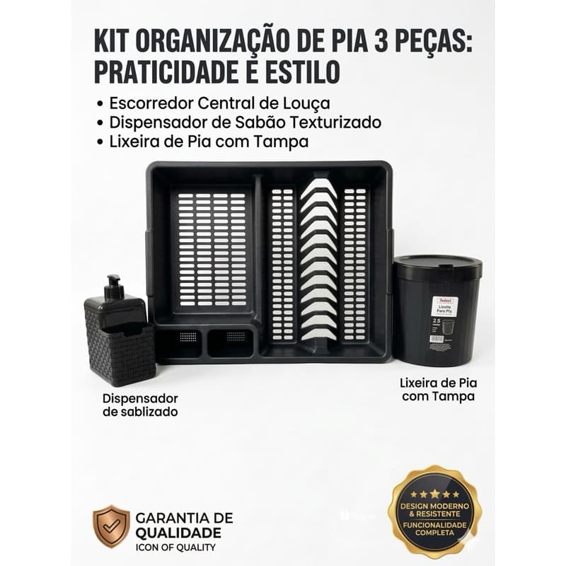 Kit Pia Organizador Envio 24 Horas