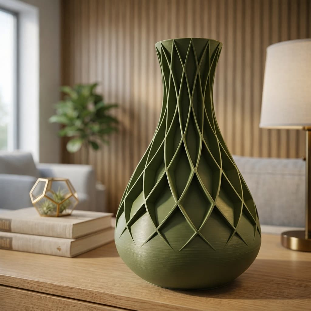 Vaso Decorativo para Plantas Artificiais | Floreira Moderna para Arranjo de Flores