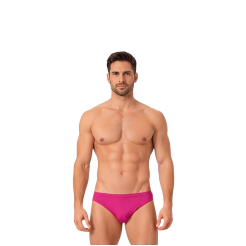Sunga Slim 6cm Pink - Moda verão - Diandrher