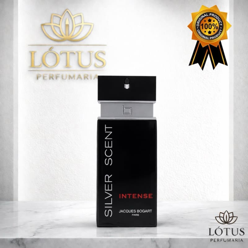 Perfume Masculino Jacques Bogart Silver Scent Intense- 100ml- EDT- Original