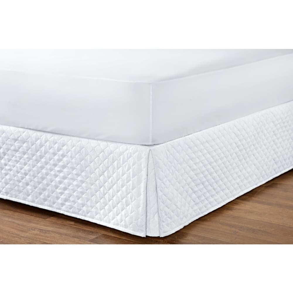 Saia Box Queen Matelassada com Tampão em Tecido Diversas Cores Proteção para Cama Box Promoção