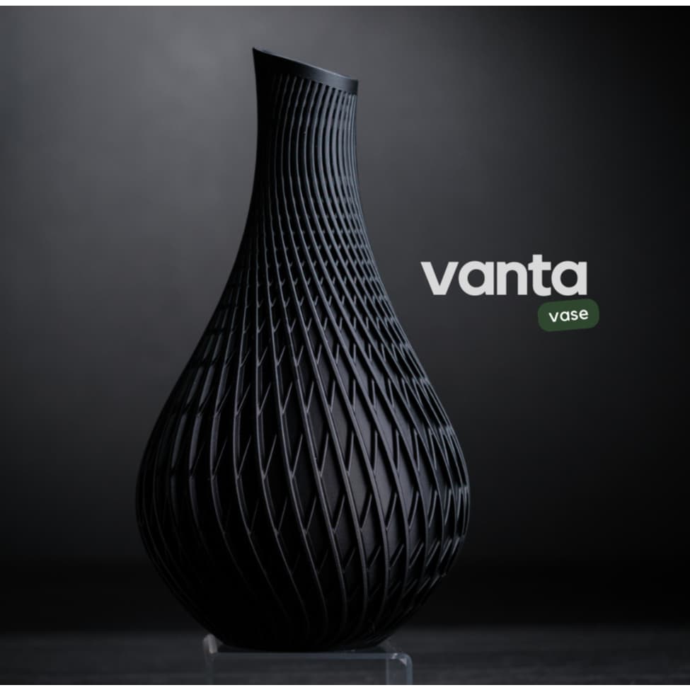 Vaso Vanta Moderno - Sofisticado - Fino - Premium - Decorativo - Design Geométrico Moderno