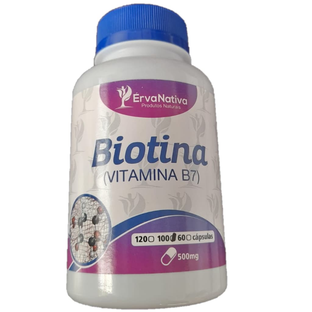 BIOTINA CABELO PELE UNHA