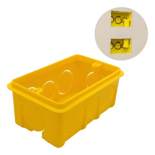 Caixa De Luz 4x2 Embutir Plástico Pvc Tomada Interruptor
