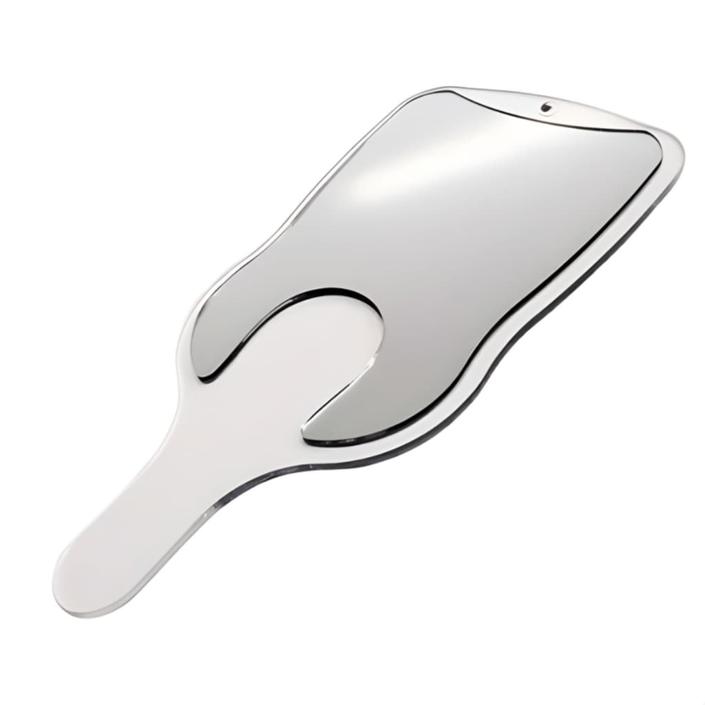 Espelho de Mão em Formato de Dente Decorativo Clínica Dentista Delicado Funcional