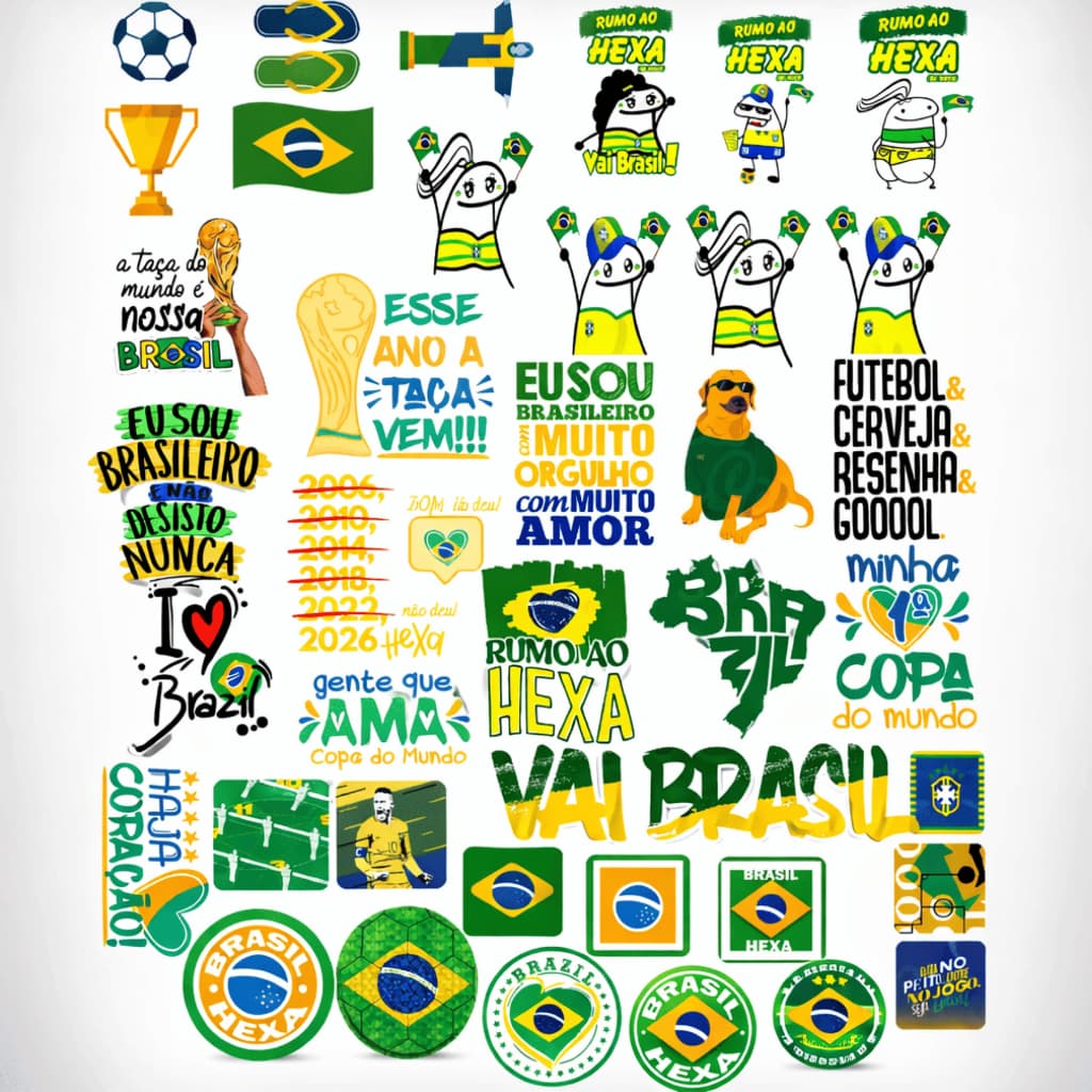 Folha A3 Dtfuv Copa Do Mundo Brasil Rumo Ao Hexa Arte Pronta NOVIDADE!