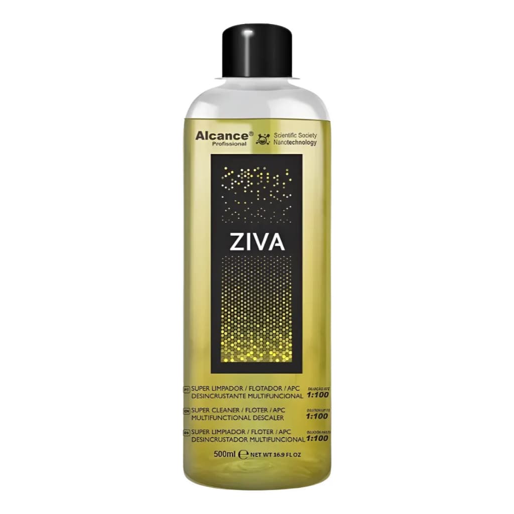 Apc Ziva Limpador Multi-ação Concentrado 1:100 500ml Alcance super flotador pH acido