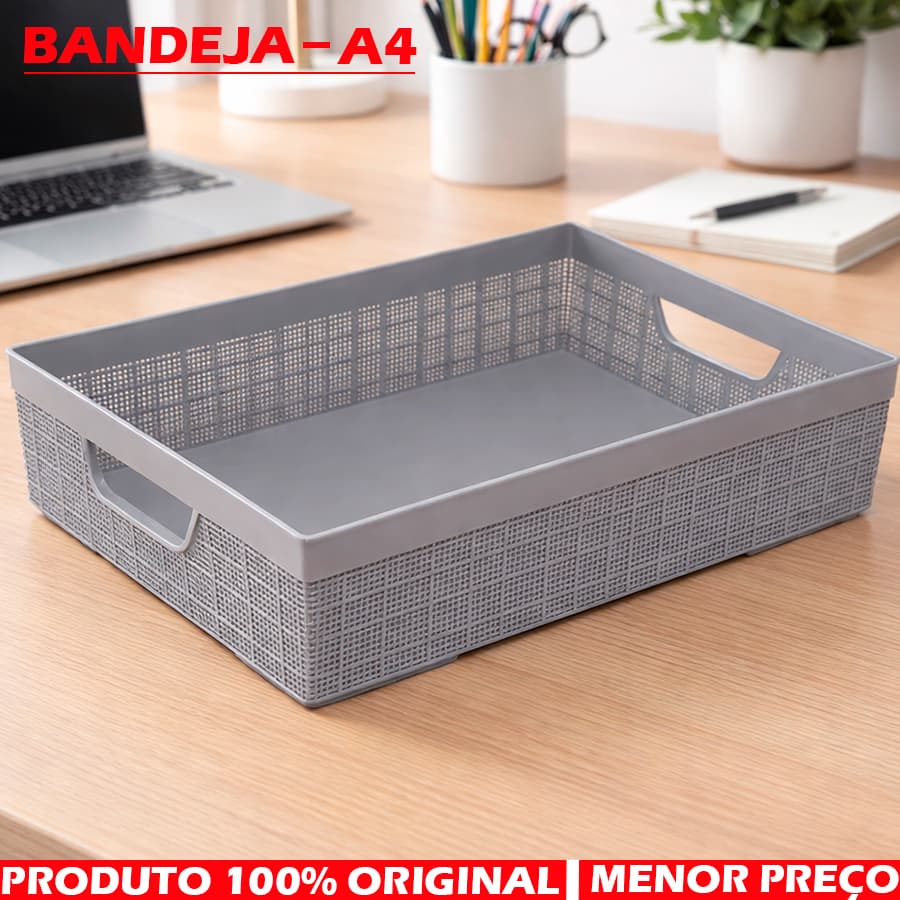 Bandeja Organizadora Papel A4 Escritorio Folhas Sulfite Envio Imediato