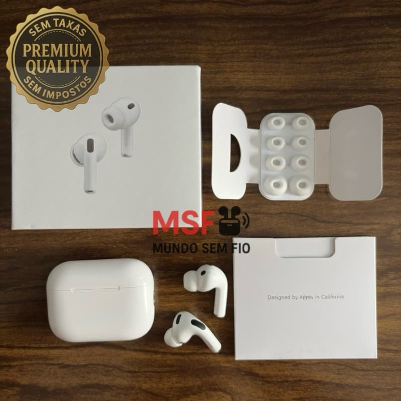 [NOVO] AirPods Pro 3 Premium - 3ª Geração - 2026 - Cancelamento de Ruído - Áudio Espacial