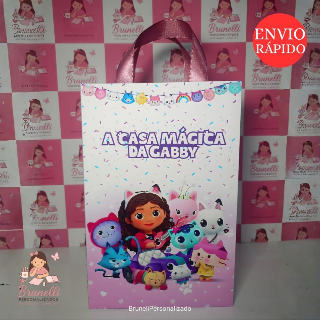 Sacola Surpresa Casa Magica da Gabby 10un.