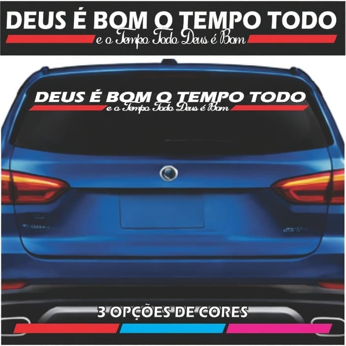 Adesivo para Carro Adesivo Carro Adesivo Automotivo Adesivo Parabrisa Carro Adesivo Evangélico