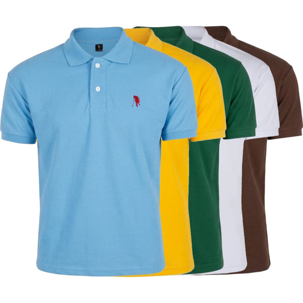 Camisa Gola Polo Malha PIQUET MARCA ORIGINAL