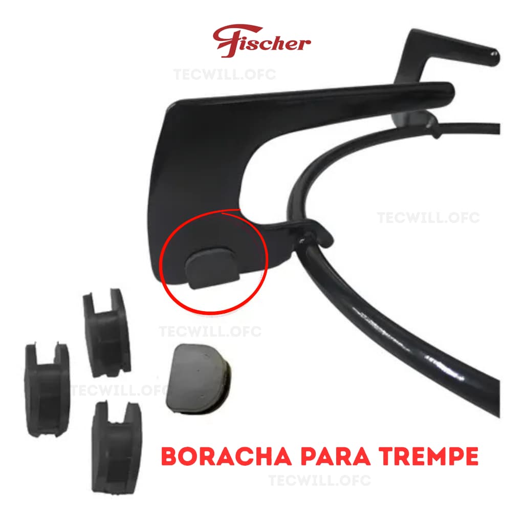 Borracha Suporte da Trempe Grade Grelha Cooktop Fogão Fischer