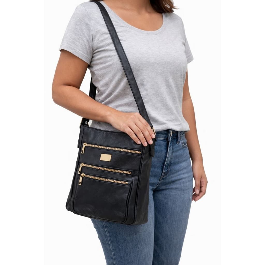 Bolsa Feminina Transversal Média Pequena Fashion Promoção Premium