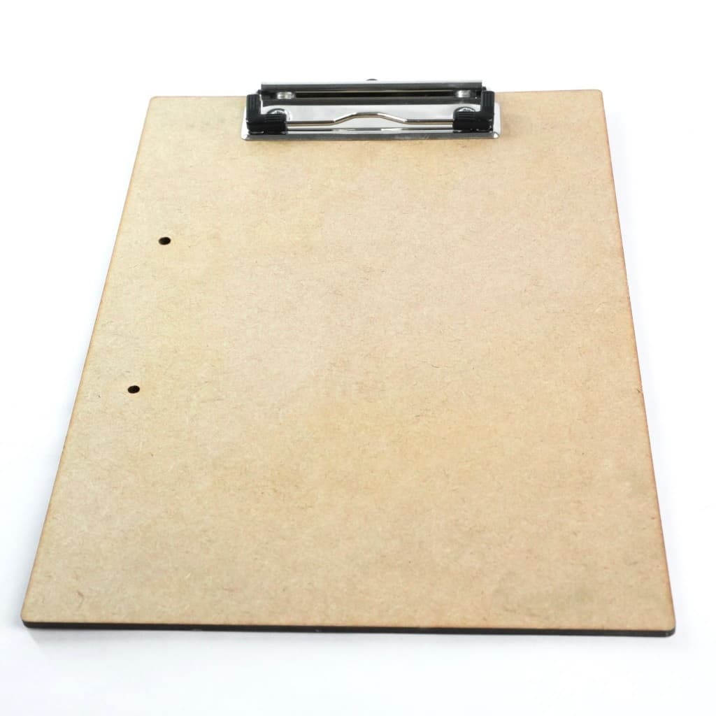 Prancheta MDF A5 2 em 1 Modelo Horizontal Decoração Papel Estratégias Vertical