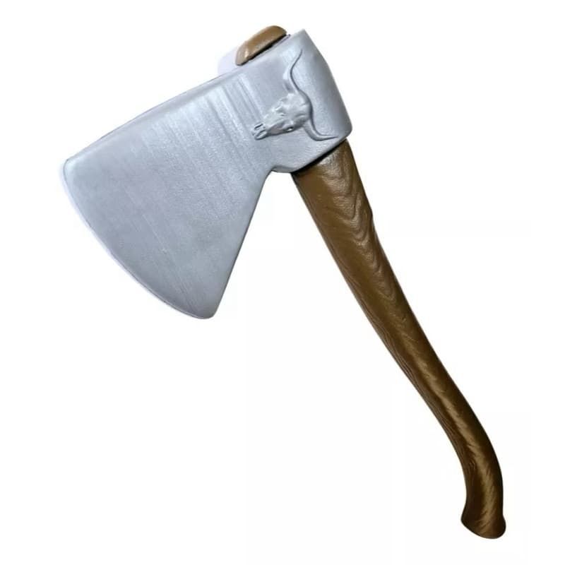 MACHADO LENHADOR | MATERIAL: PLÁSTICO | 60CM | LEVE E RESISTENTE | BRINQUEDO | IDEAL PARA FESTAS FANTASIAS | FAZ DE CONT