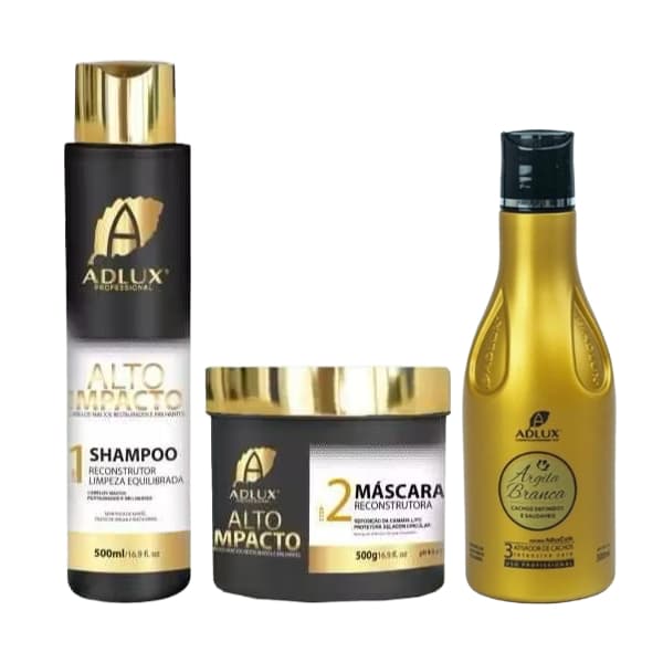 KIT CACHOS DOS SONHOS ADLUX HIDRATAÇÃO PROFUNDA CACHOS DEFINIDOS E SODOSOS ATIVADOR DE CACHOS
