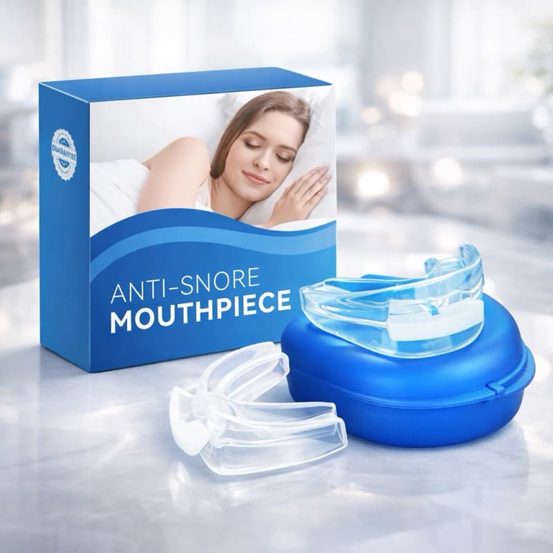 Aparelho Anti Ronco Ajustável – Protetor Bucal para Melhorar o Sono e Reduzir Ronco