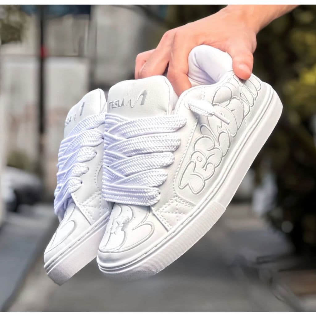 Tenis Tesla ART Skate Masculino Feminino Confotavel Premium