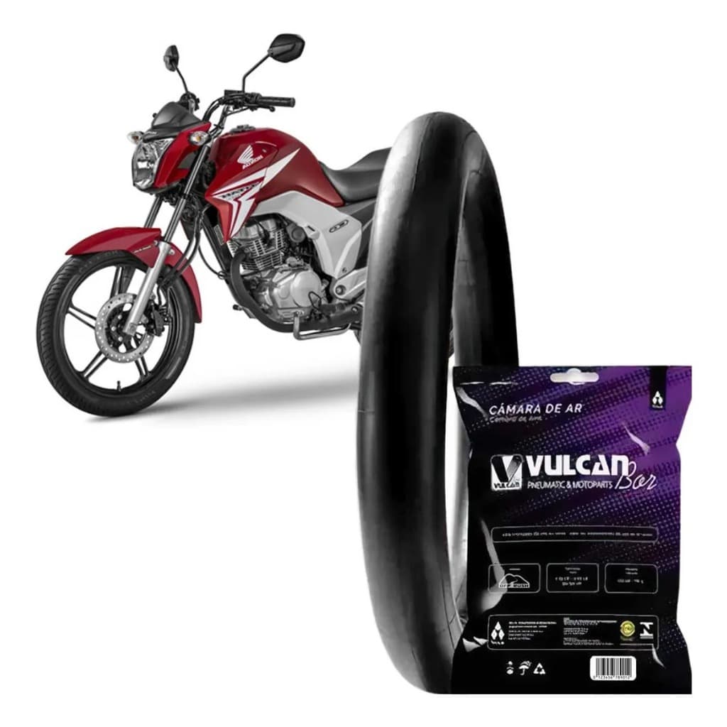 Câmara de Ar Aro 18 Vulcanbor cg,ybr,titan,fan,