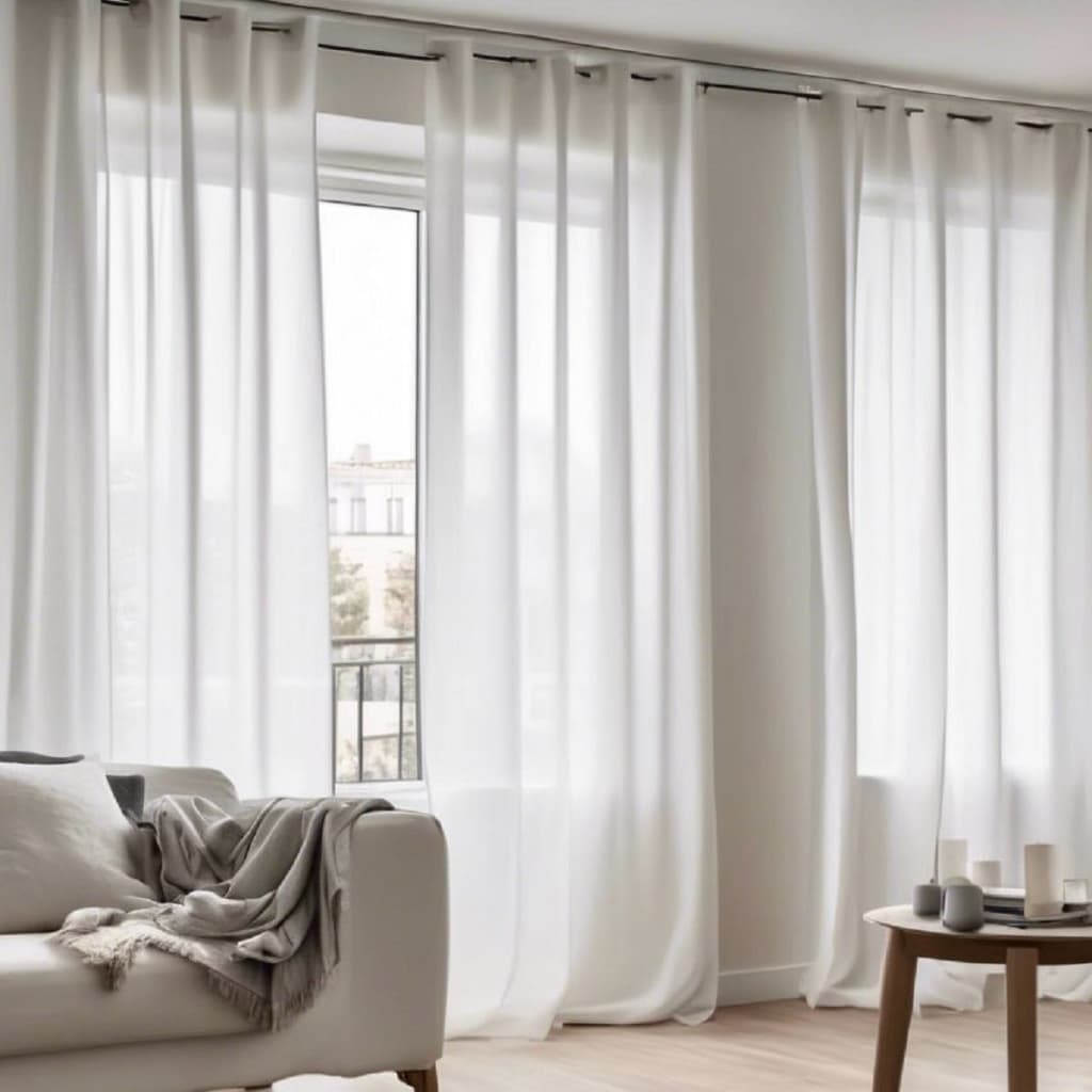 Cortina de Oxford com ilhós Cromado para Sala ou Quarto em várias cores lisas envio já/promoção
