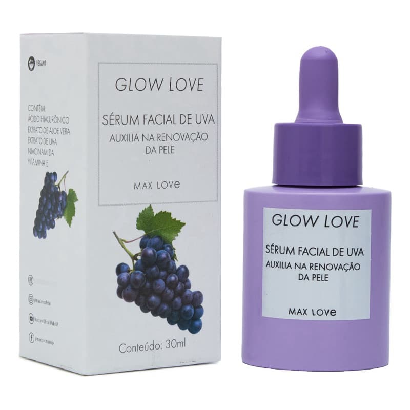 Sérum Facial Glow Love Uva Max Love