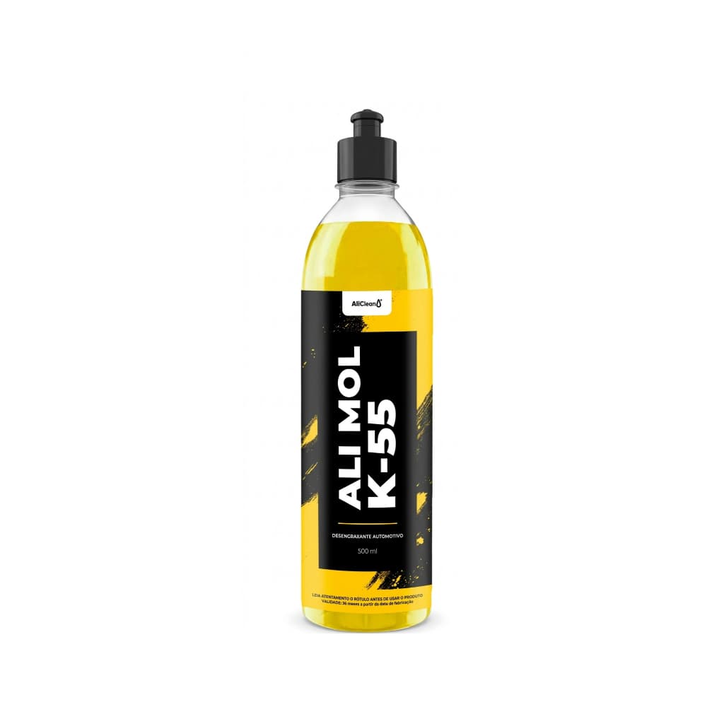 Desengraxante Automotivo Forte ALI MOL K55 500ml Concentrado Pré Lavagem