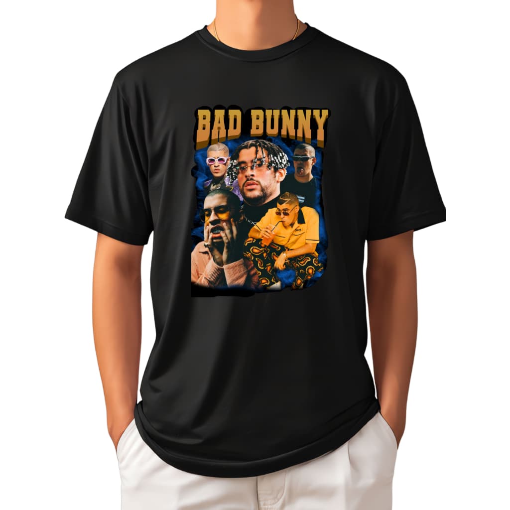 Camiseta Camisa Bad Bunny Algodão