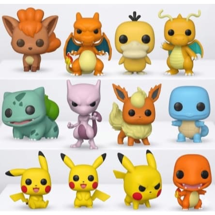 Bonecos  Action Figure Colecionáveis Pokémon  - Sem Caixa Personalizada