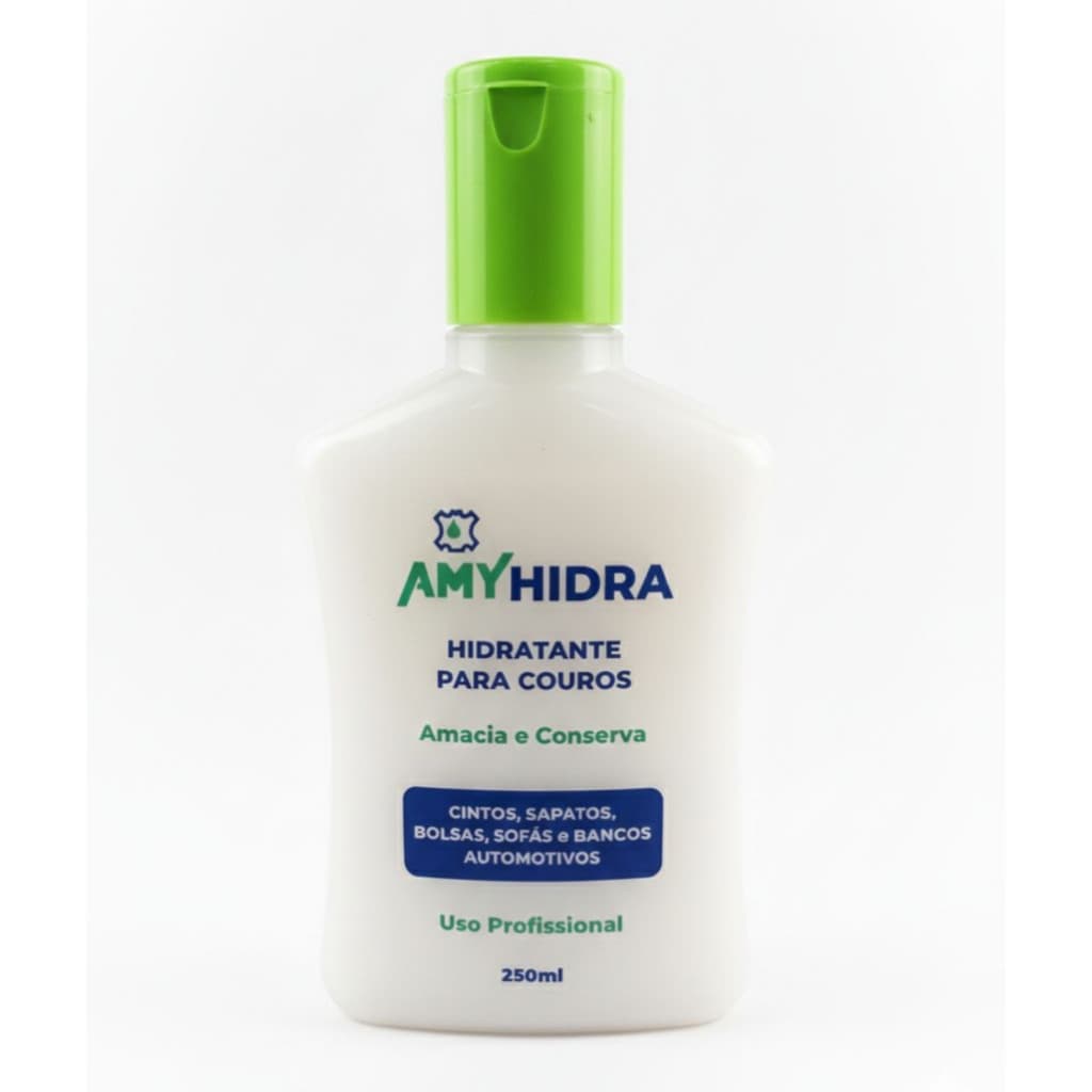 Hidratante Para Couro Amyhidra 250ml Incolor Renova Conserva Brilho