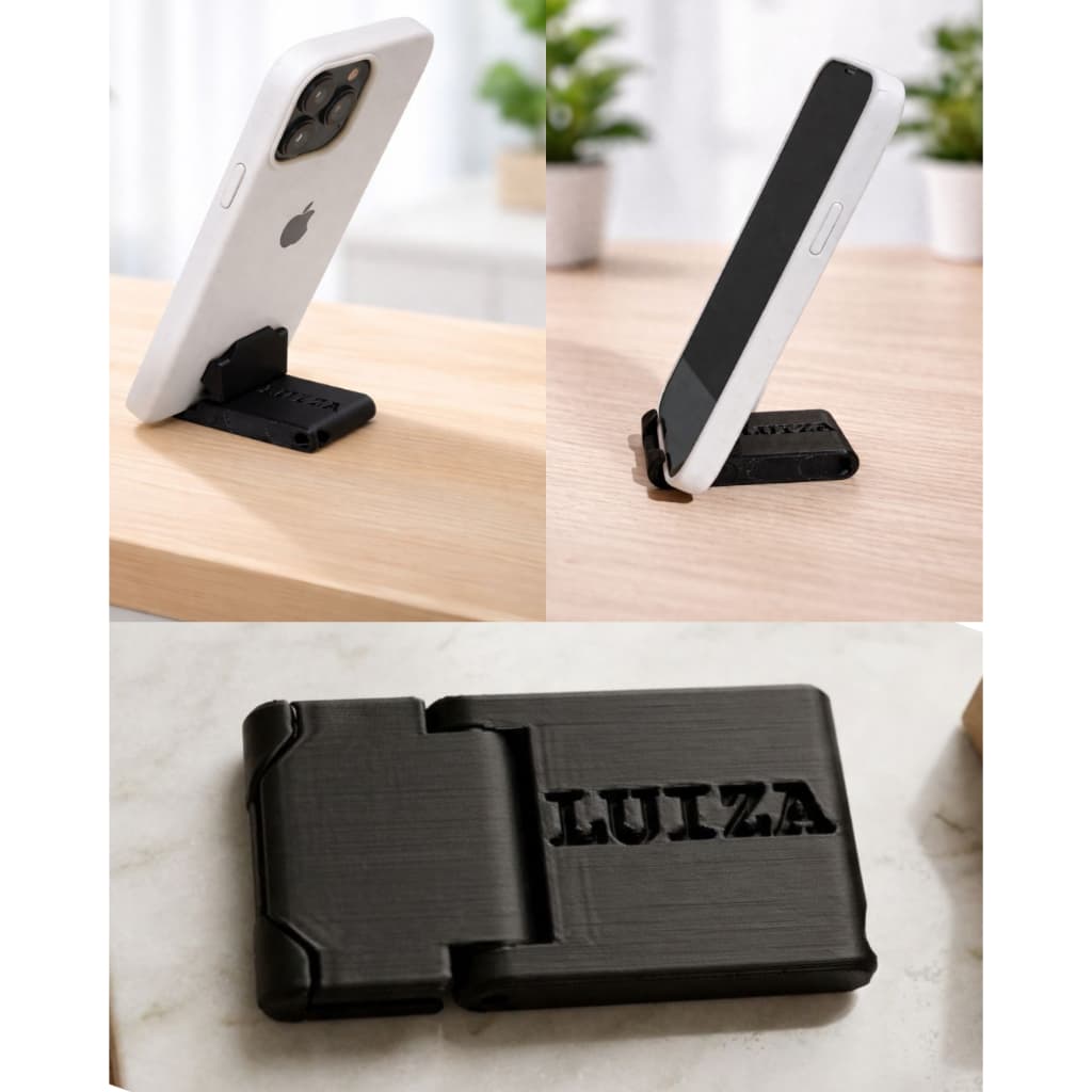 Suporte Para Celular Tablet Ajustável Dobrável Apoio Mesa Tripé Portátil Personalizado