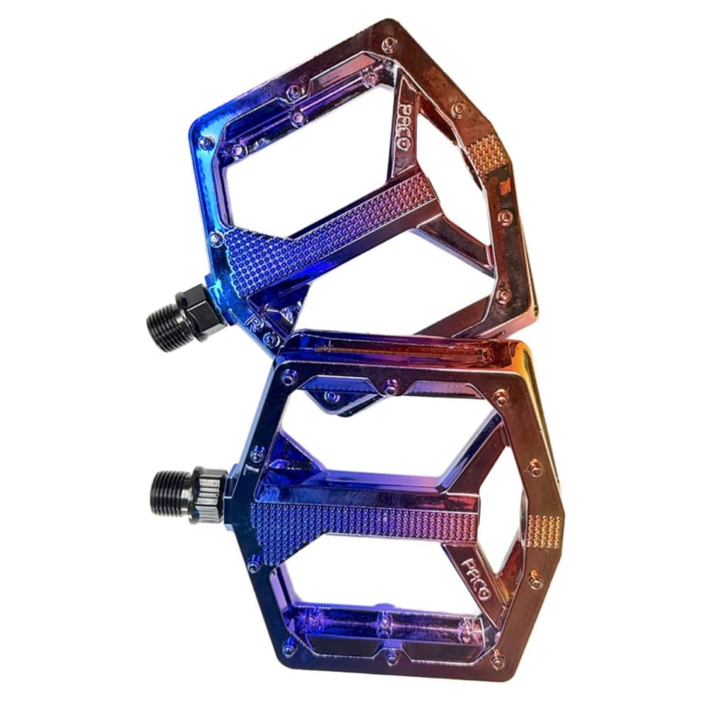 Pedal MTB Plataforma Nylon 9/16 Paco Camaleão Bike Adulto
