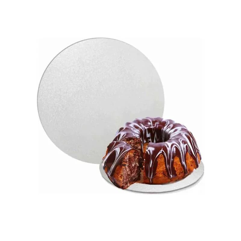 200 Disco De Isopor 18cm P/ Bolo Pizza