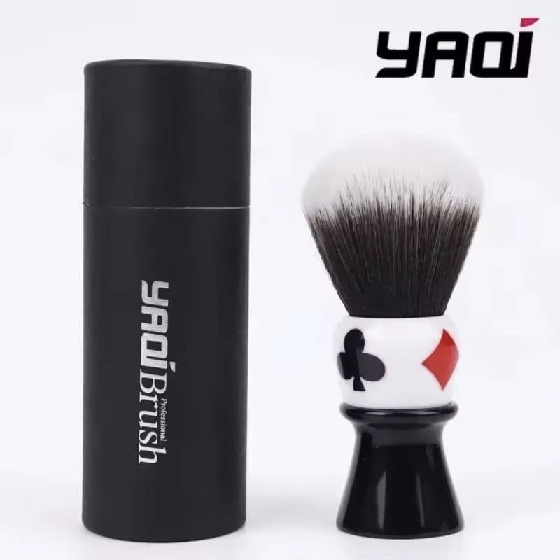 Pincel de Barbear Yaqi Naipe Poker 26mm