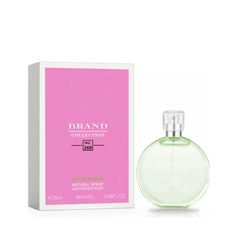Perfume Importado Brand Collection N269 Chance Verde Miniatura Feminino 25ml Envio Imediato