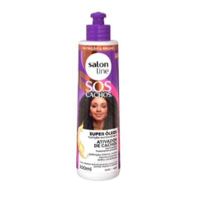 Ativador de cachos SOS  Cachos Super Oleos 300ml