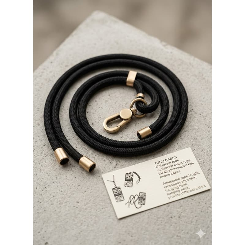 Cordão Universal para Celular Ajustável | Alça de Pescoço e Ombro Resistente